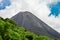 The perfect peak of the active Izalco volcano, El Salvador
