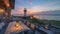 The perfect place to unwind Lighthouse Respite offers a frontrow seat to natures evening performance with the lighthouse