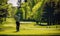 The Perfect Swing: A Golfer\\\'s Challenge on the Lush Green Fairways