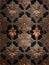 Perfect symmetry, symmetrical, seamless texture, Arabic Calligraphy wallpaper.