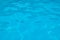 Perfect texture of clear blue water in the swimming pool, ocean or sea. Top view. copy space. shimmering water. Abstract