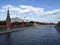 Perfect view from the bridge to the Kremlin