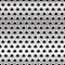 Perforated Metal Background. Punched Metal with Circles.
