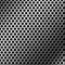 Perforated metal grid texture