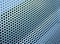 Perforated metallic grid