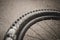 Perforated MTB tire