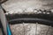 Perforated MTB tire