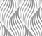 Perforated paper with wavy striped leaves