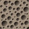 Perforated suface seamless pattern