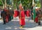 The performance of the Janyssar orchestra in the First Courtyard