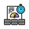 performance system color icon vector illustration