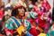 Performer at Jakar Dzong traditional culture festival in Bumthang, Bhutan