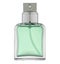 Perfume bottle over white