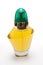 Perfume Bottle w/ Green Cap