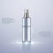 Perfume Spray Bottle on abstract background, vector