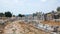 Perge, Colonnaded street and ruins of private houses on the sides. Greek colony from 7th century BC