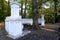 Pergola in memory of Queen Louise in the Central Park of Kaliningrad