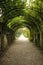 Pergola in the park. Mirabell Palace. Salzburg. Austria