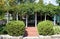 Pergola with Trumpet Vines