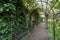 Pergola at the Vojan Gardens in Prague