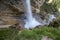 Pericnik Falls Slap Pericnik waterfall in Triglav National Park , Slovenia