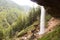 Pericnik waterfall in Slovenian Alps in autumn, Triglav National Park
