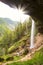 Pericnik waterfall in Triglav National Park, Julian Alps, Slovenia.