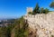 Perimeter fortified stone wall