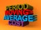 Period moving average cost
