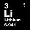 Periodic Table of Elements: Lithium