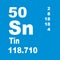 Periodic Table of Elements: Tin