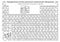 Periodic table elements vector. Chemistry chart