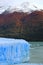Perito Moreno Glacier in Lake Argentino with Snowcapped Mountains in the Backdrop, Patagonia, Argentina, South America