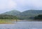 Periyar Lake with Hills in Background on a Clear Day, Thekkady, Kerala, India