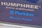 perkins Humphree logo brand and text sign on facade garage yacht boat marine power