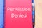 Permission denied write on notebook