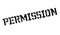 Permission rubber stamp