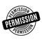 Permission rubber stamp