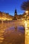 Pernstynske Square and Green Tower in Pardubice