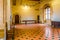 PERPIGNAN, FRANCE, JUNE 27, 2017: Interior of the Palace of the Kings of Majorca in Perpignan, France