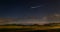 Perseid Meteor meteorite shooting star in the nights sky