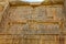 Persepolis royal tombs relief