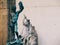 Perseus and the Medusa and other statues in the Loggia dei Lanzi, Piazza della Signoria in Florence.