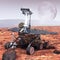 Perseverance Mars Rover Landed.Elements of this image furnished by NASA 3D illustration