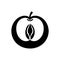 Persimmon fruits icon