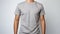 person blank gray t shirt