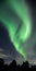 Person Filming Aurora Borealis from his phone