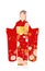 A person in kimono
