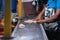 Person making popular iconic baleada street food in Honduras