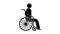 Person with Physical disabilities in a wheelchair